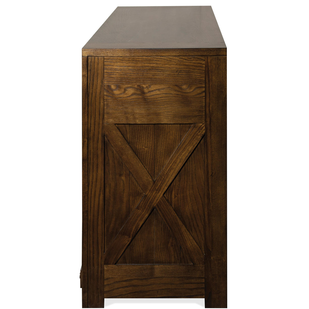 Windridge - Media Console - Sagamore Burnished Ash