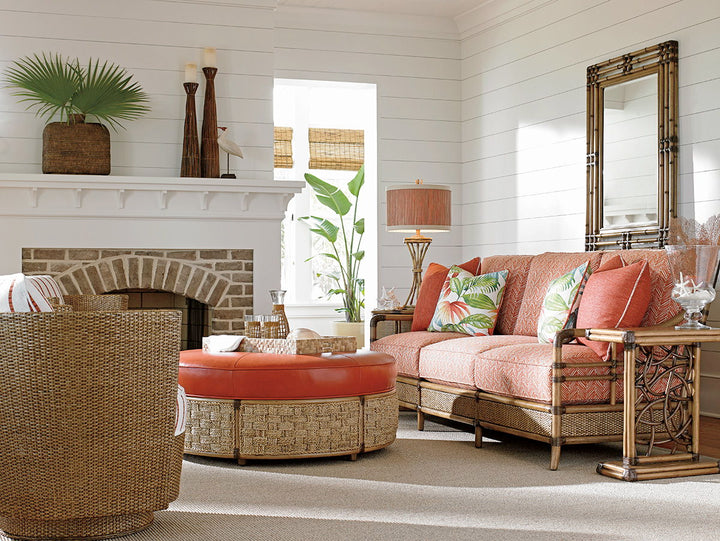 Twin Palms - Angler Accent Table - Light Brown