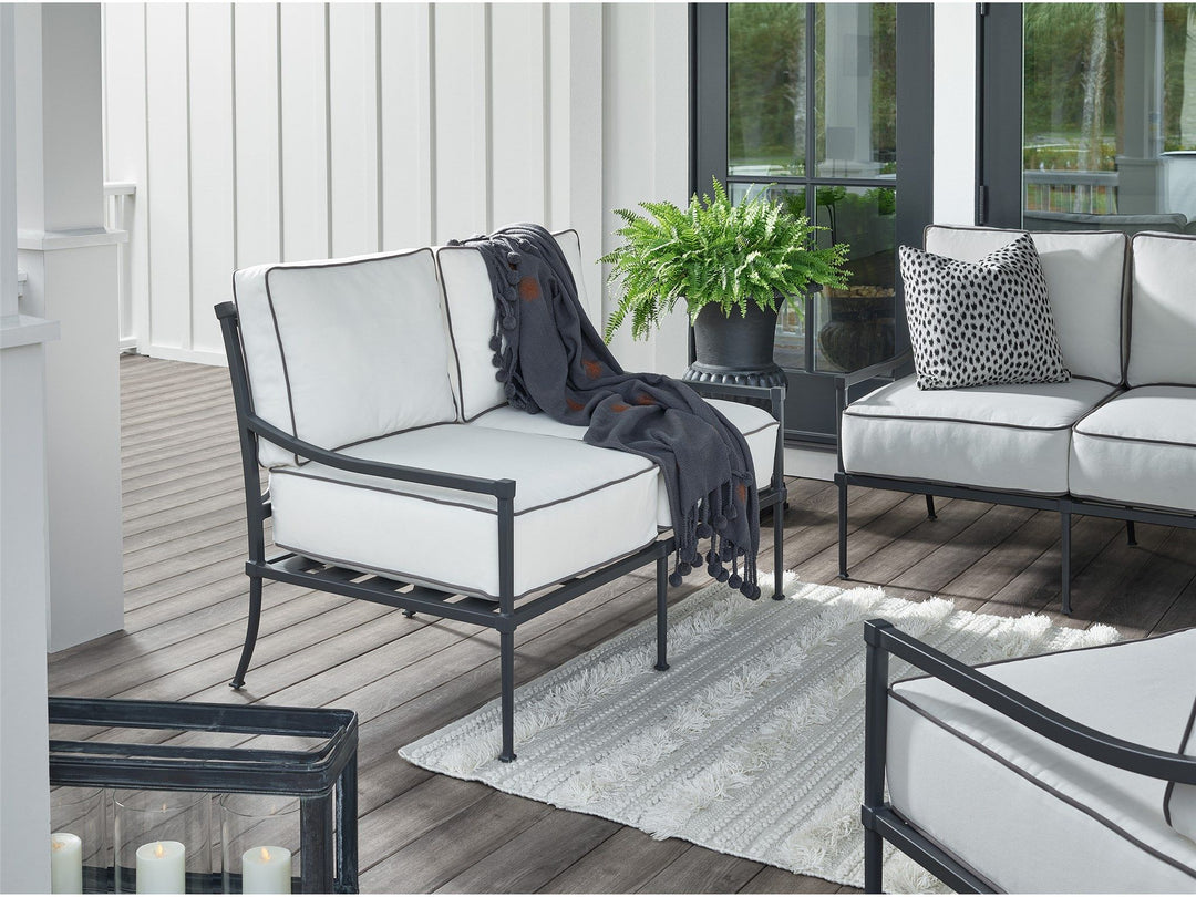 Coastal Living Outdoor / Seneca - Loveseat, Special Order - White