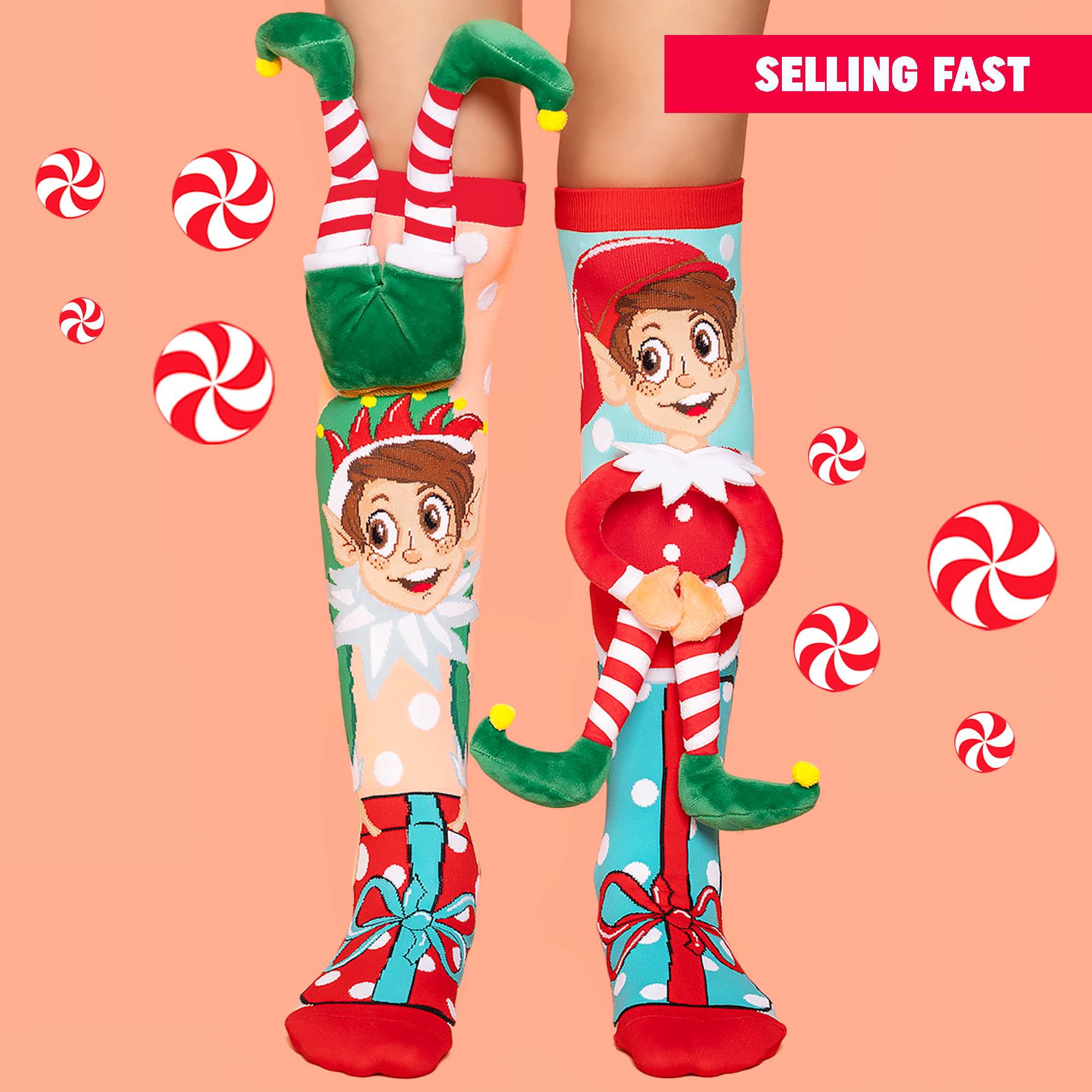 ELF SOCKS: Kids Ages 6 - 99