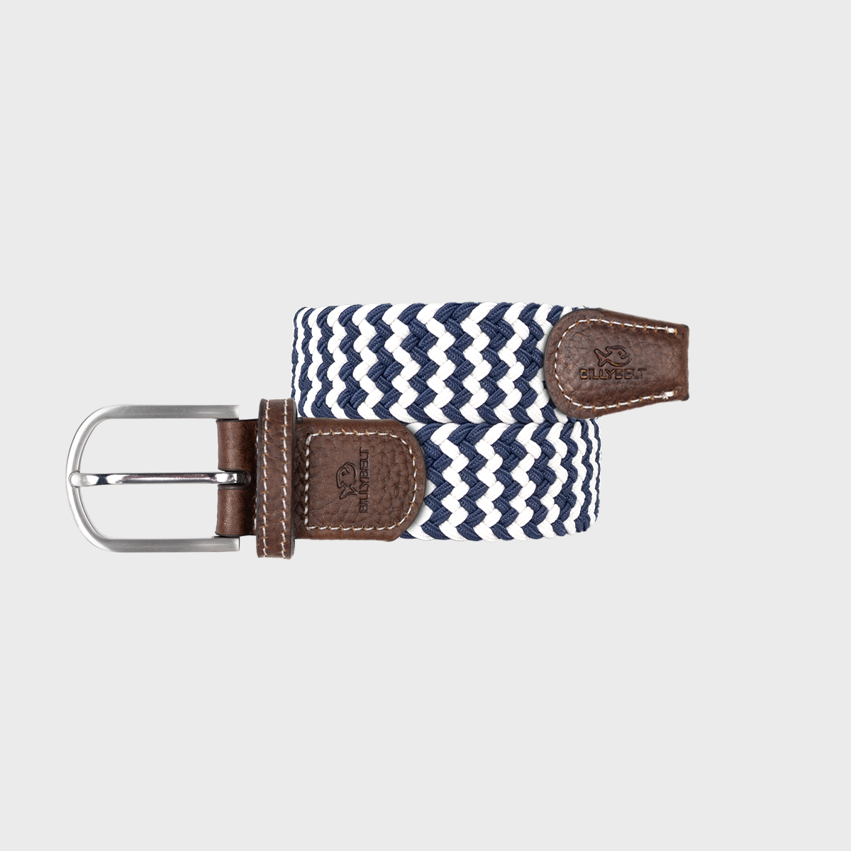 Multicolored elastic braided belt - Casa
