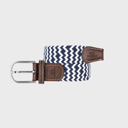 Multicolored elastic braided belt - Casa