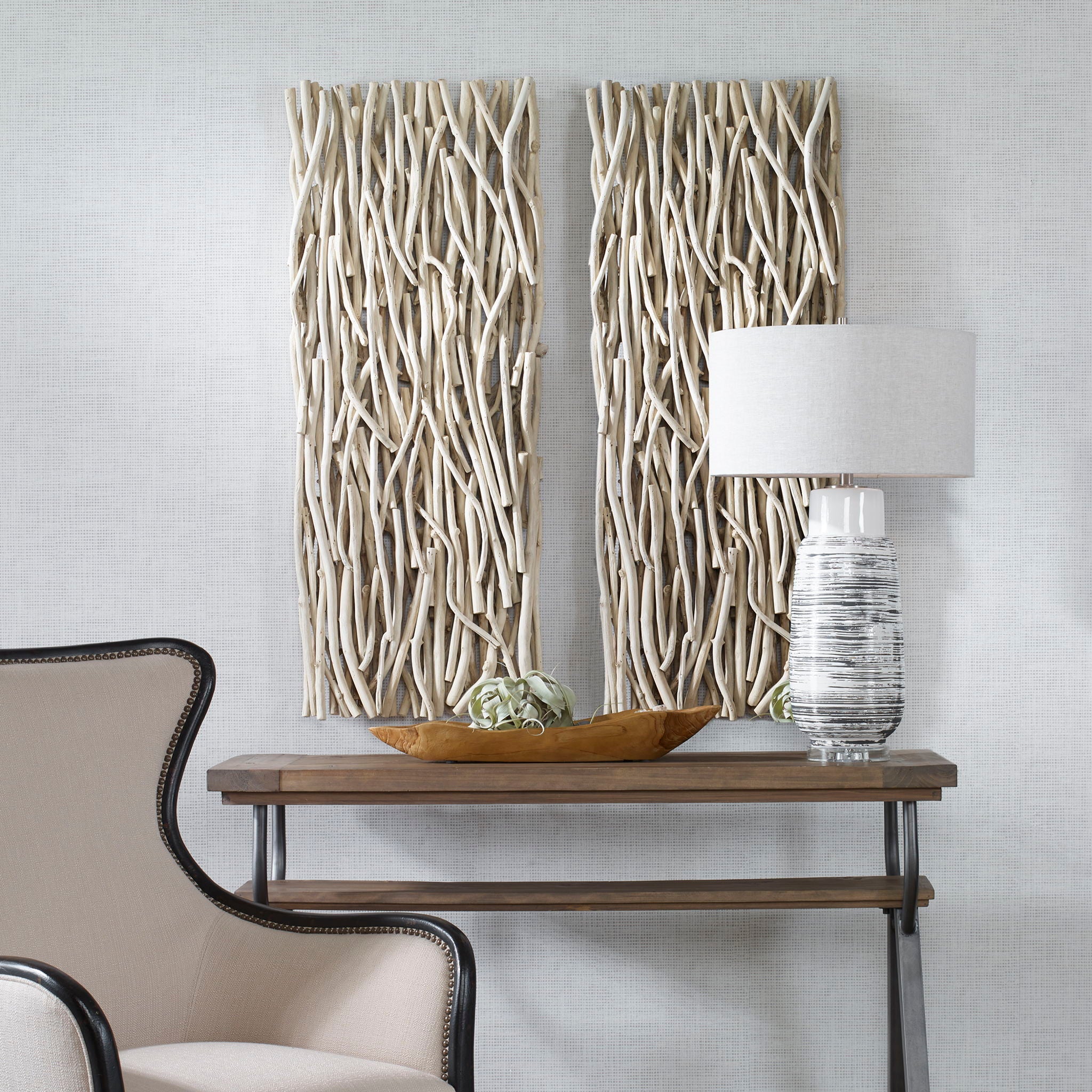 Gathered Teak - Wood Wall Decor