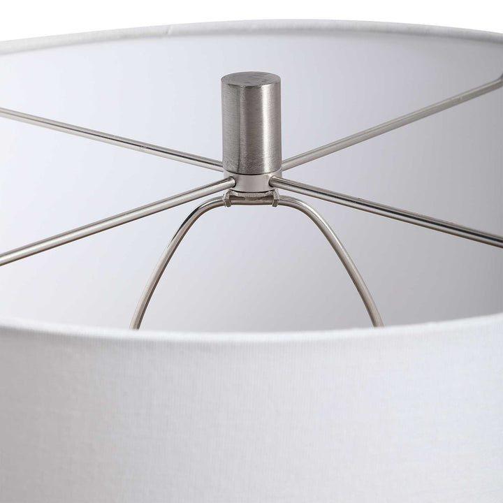 Abdel - Glaze Table Lamp - Gray