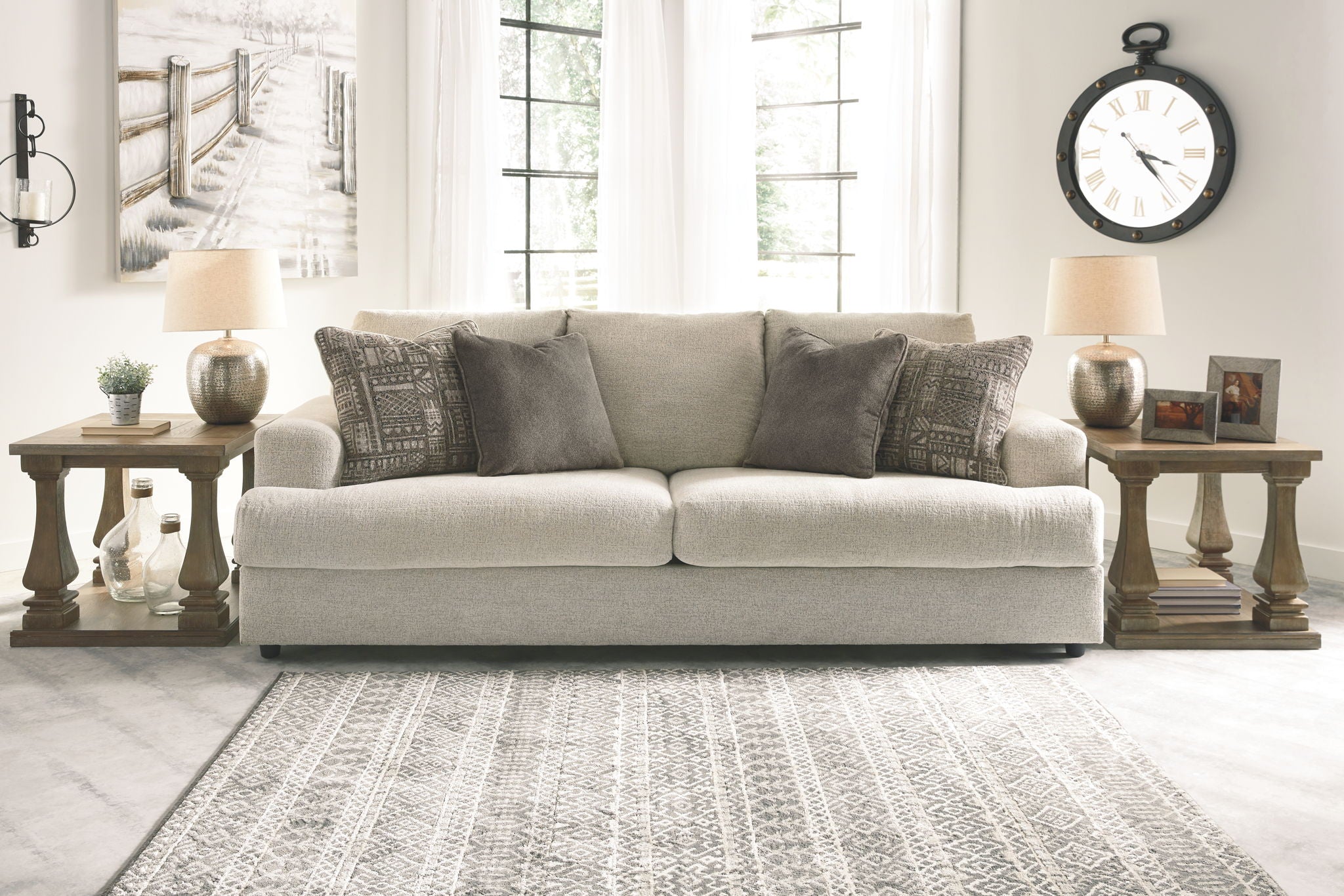 Soletren - Queen Sofa Sleeper - Stone