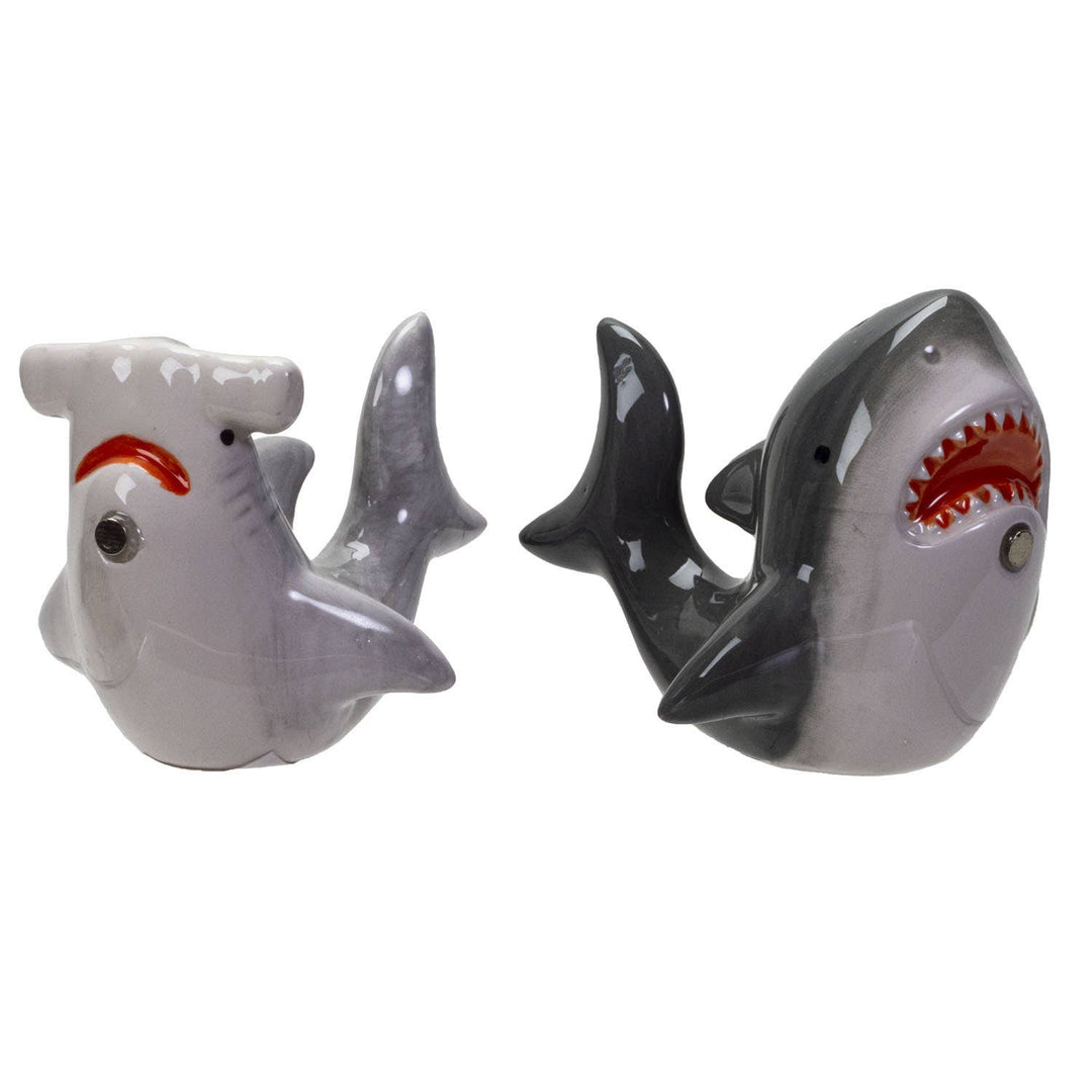 Sharks Salt and Pepper Shakers Set