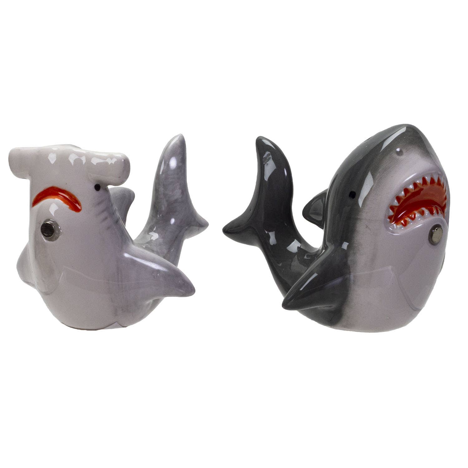 Sharks Salt and Pepper Shakers Set