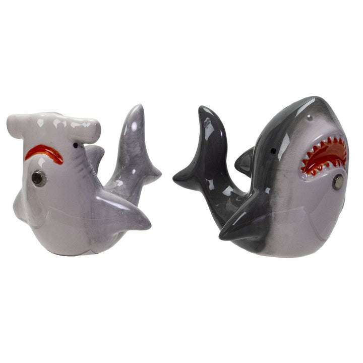 Sharks Salt and Pepper Shakers Set
