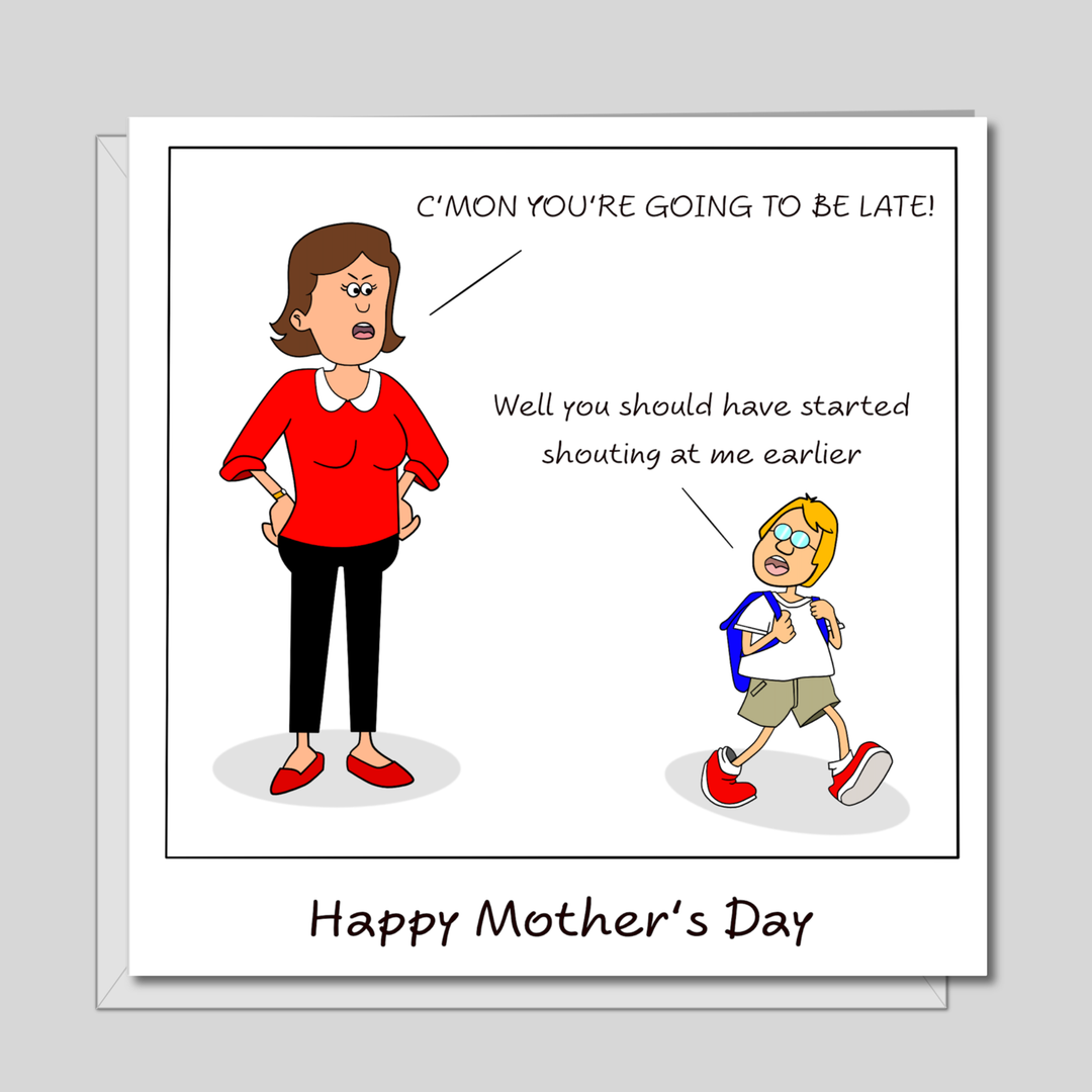 Funny Mother's Day Card from Son -  What Children Say? - Amusing Humorous - Mum's Life