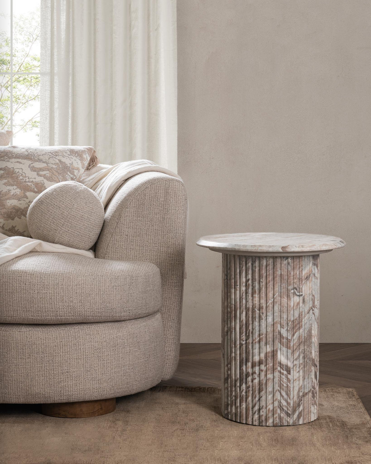 Nordens - Marble Round Table