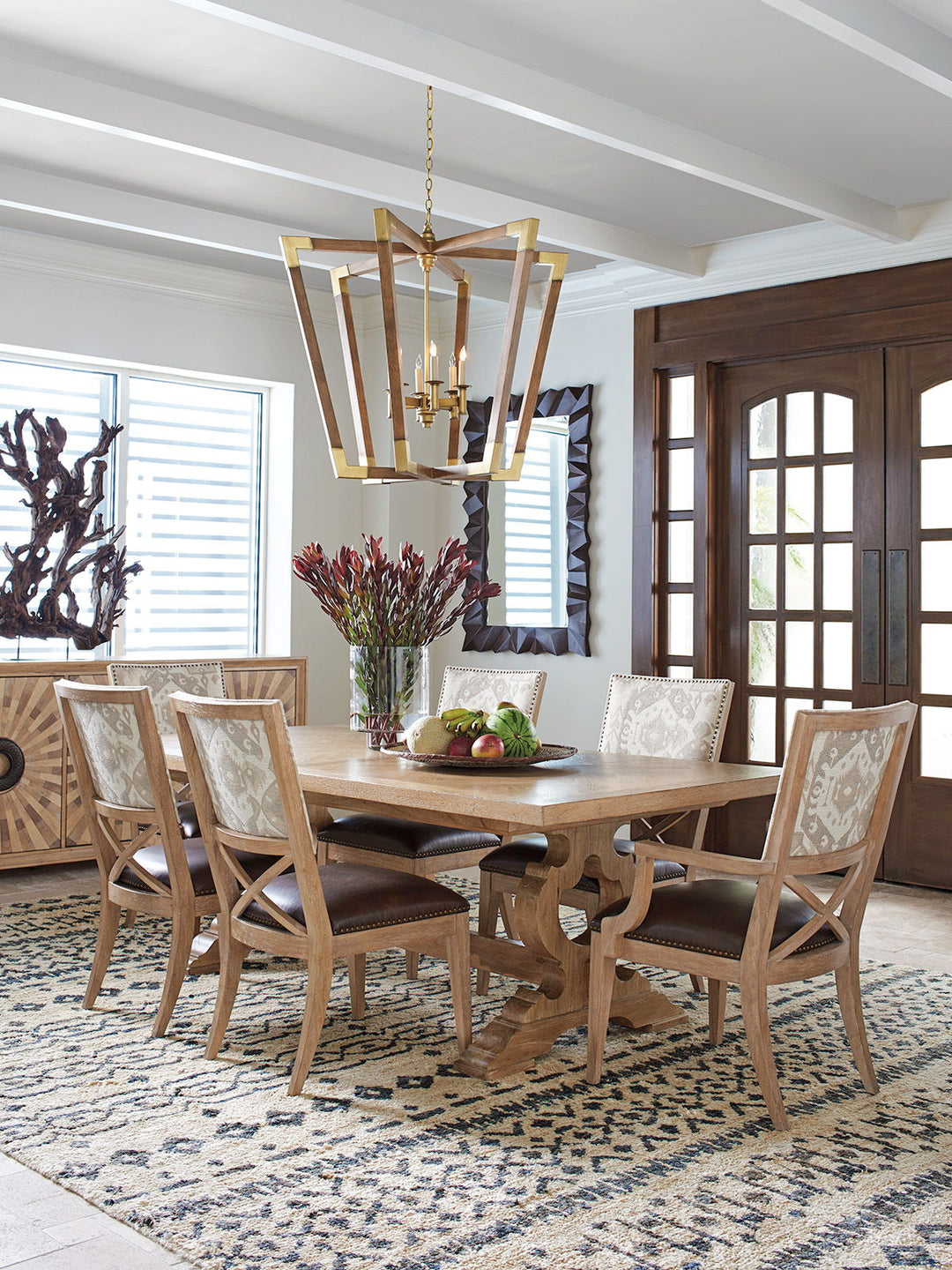 Los Altos - Alderman Upholstered Side Chair - Light Brown