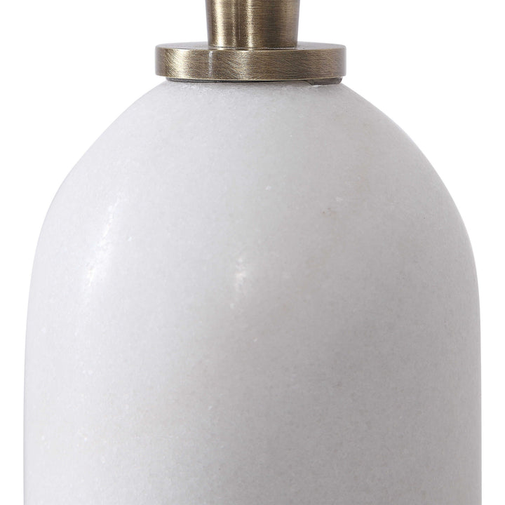 Minette - Mid-Century Buffet Lamp - White