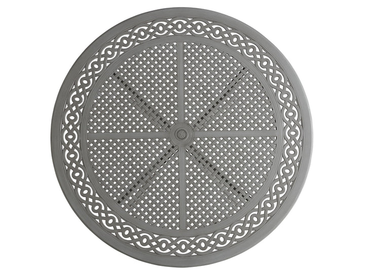 Silver Sands - Round Dining Table - Pearl Silver