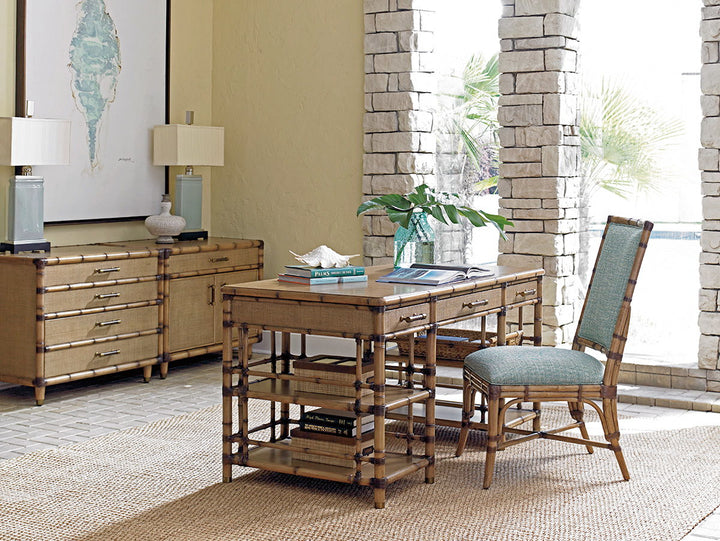 Twin Palms - Larimar Storage Chest - Light Brown