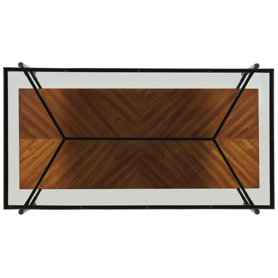 Lennox - Rectangular Coffee Table - Rosewood
