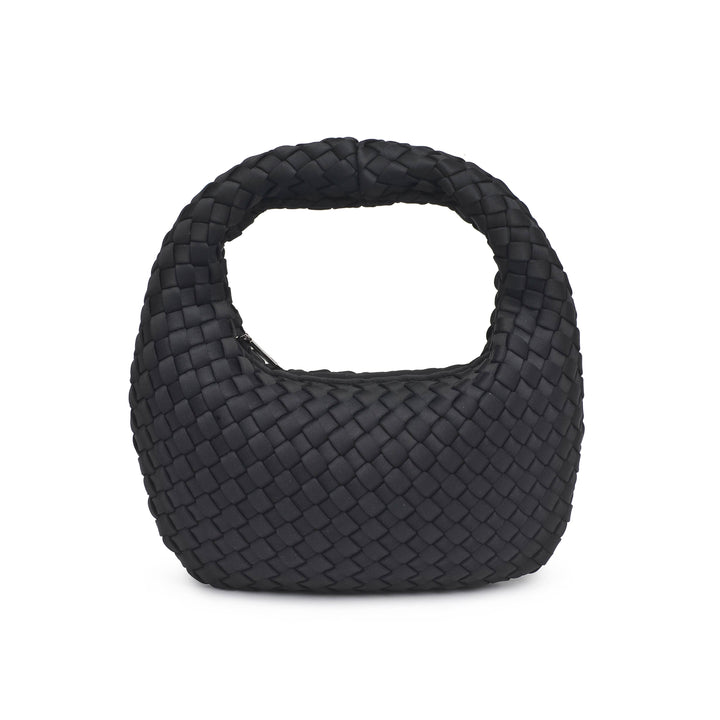 Dare to Dream - Small Woven Neoprene Clutch: Dark Denim