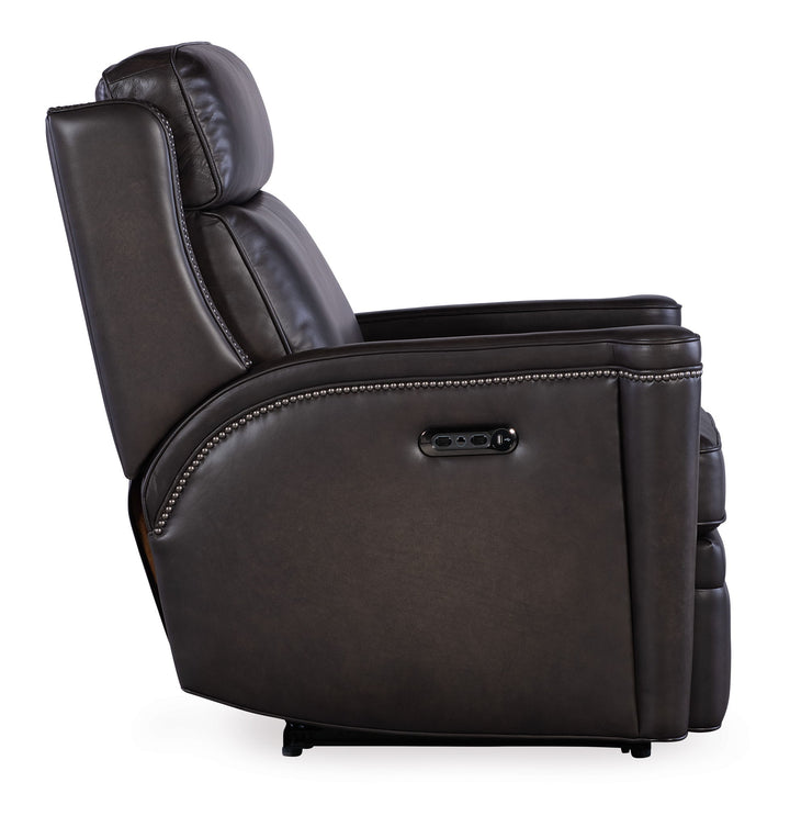 SS - Hamilton Power Recliner With Power Headrest