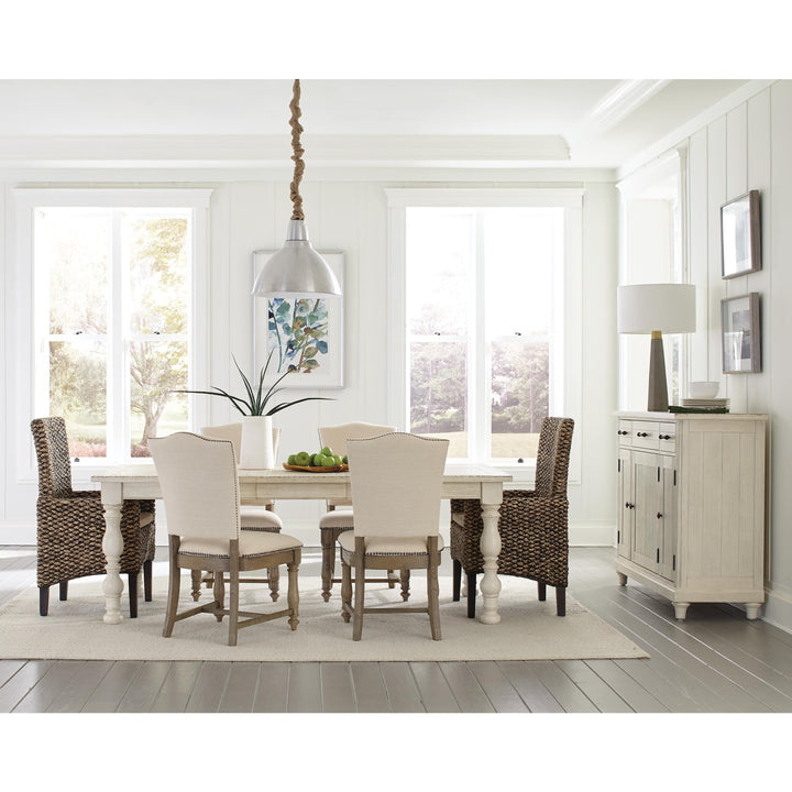 Aberdeen - Sideboard - Weathered Worn White