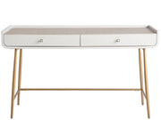 Love. Joy. Bliss.-Miranda Kerr Home - Allure Vanity Desk - White