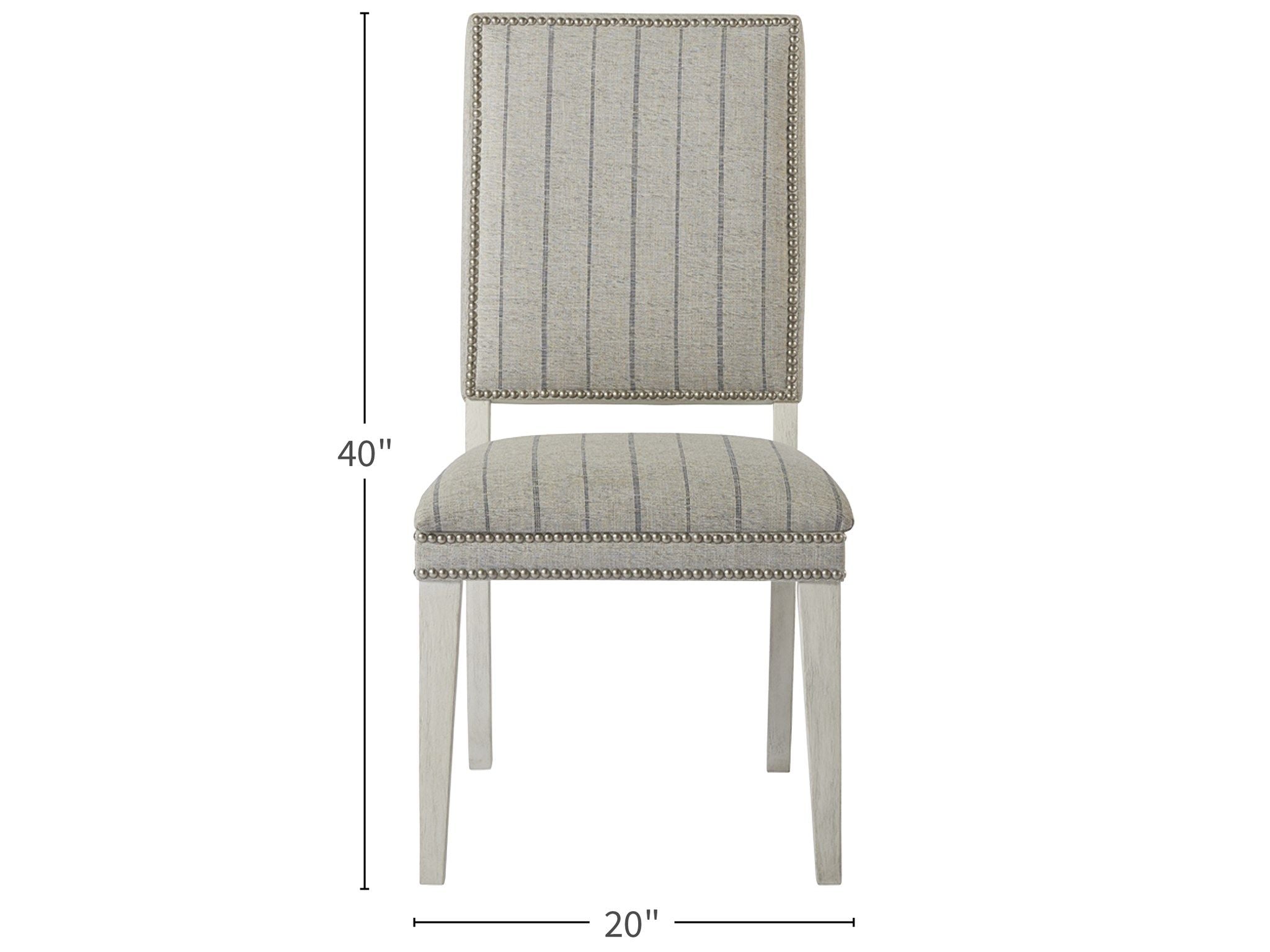 Escape - Hamptons Dining Chair (Set of 2) - Pearl Silver