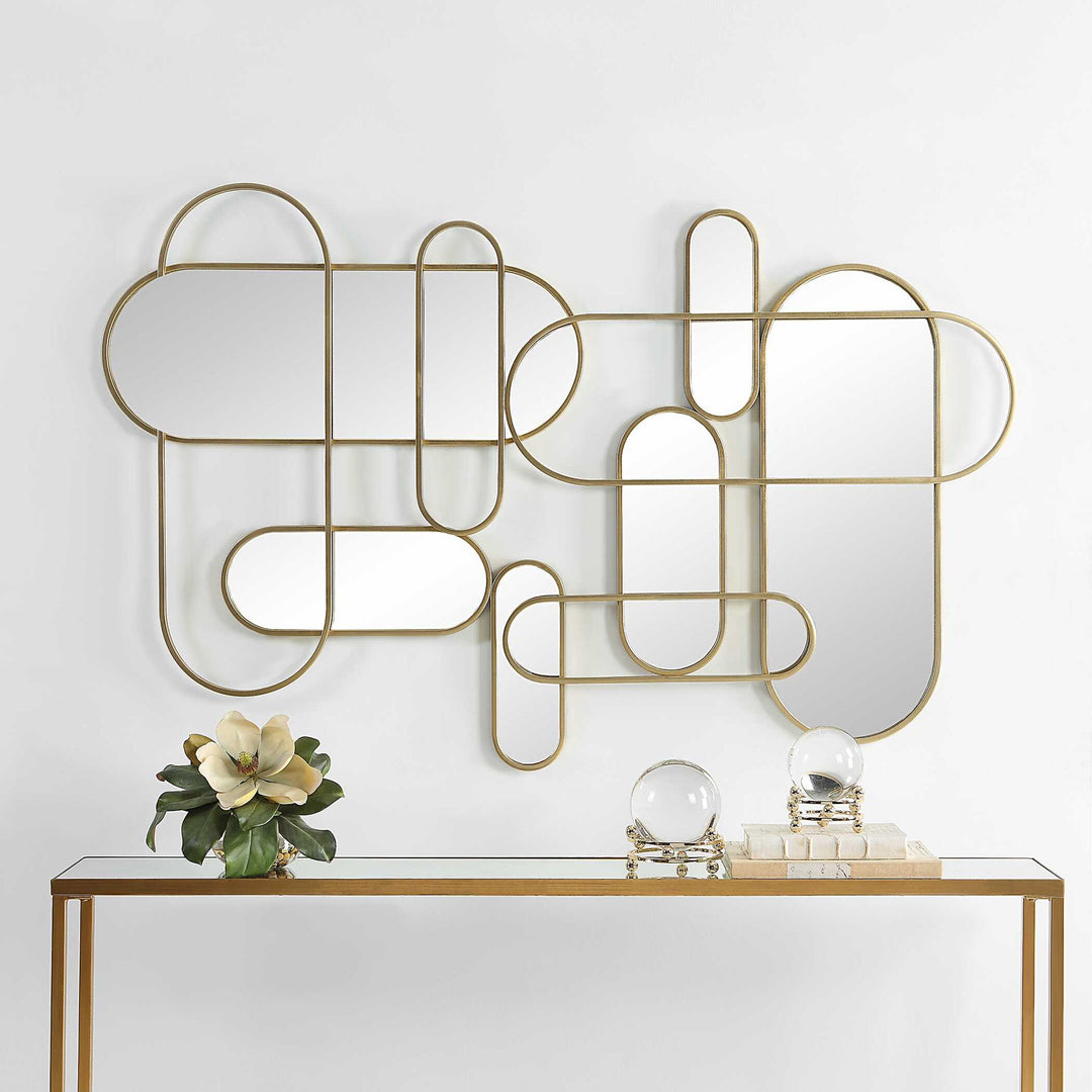 On Track - Mirrored Wall Decor