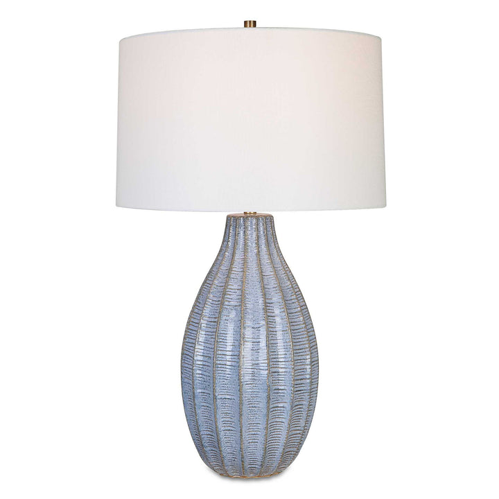 Veston - Blue Glaze Table Lamp