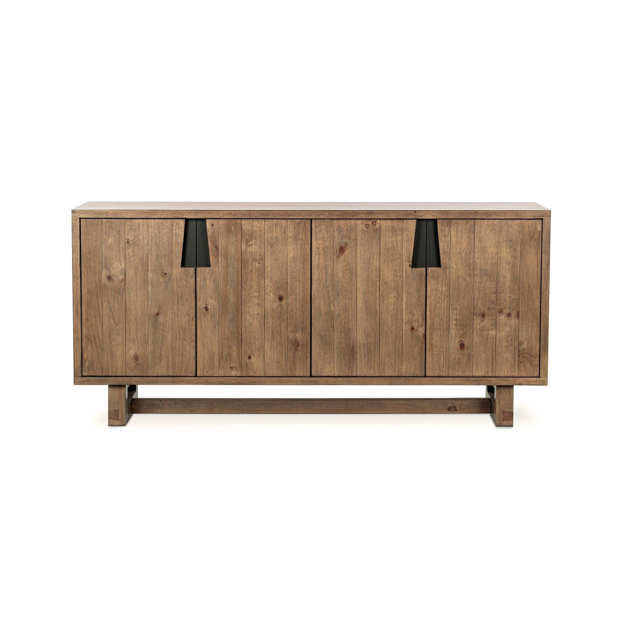 Lyra - 4 Door Buffet - Smoke Brown