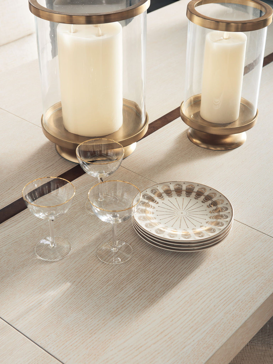Carmel - Vista Rectangular Dining Table - Beige