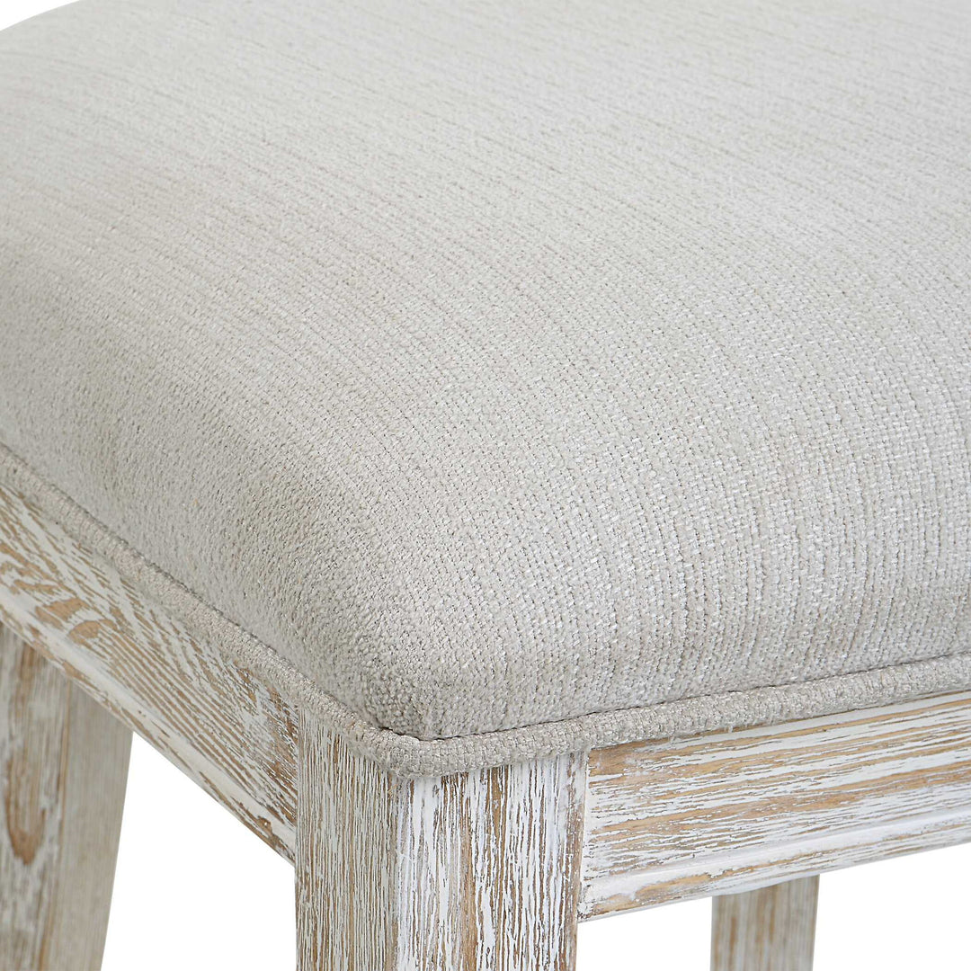 Idris - Counter Stool - White
