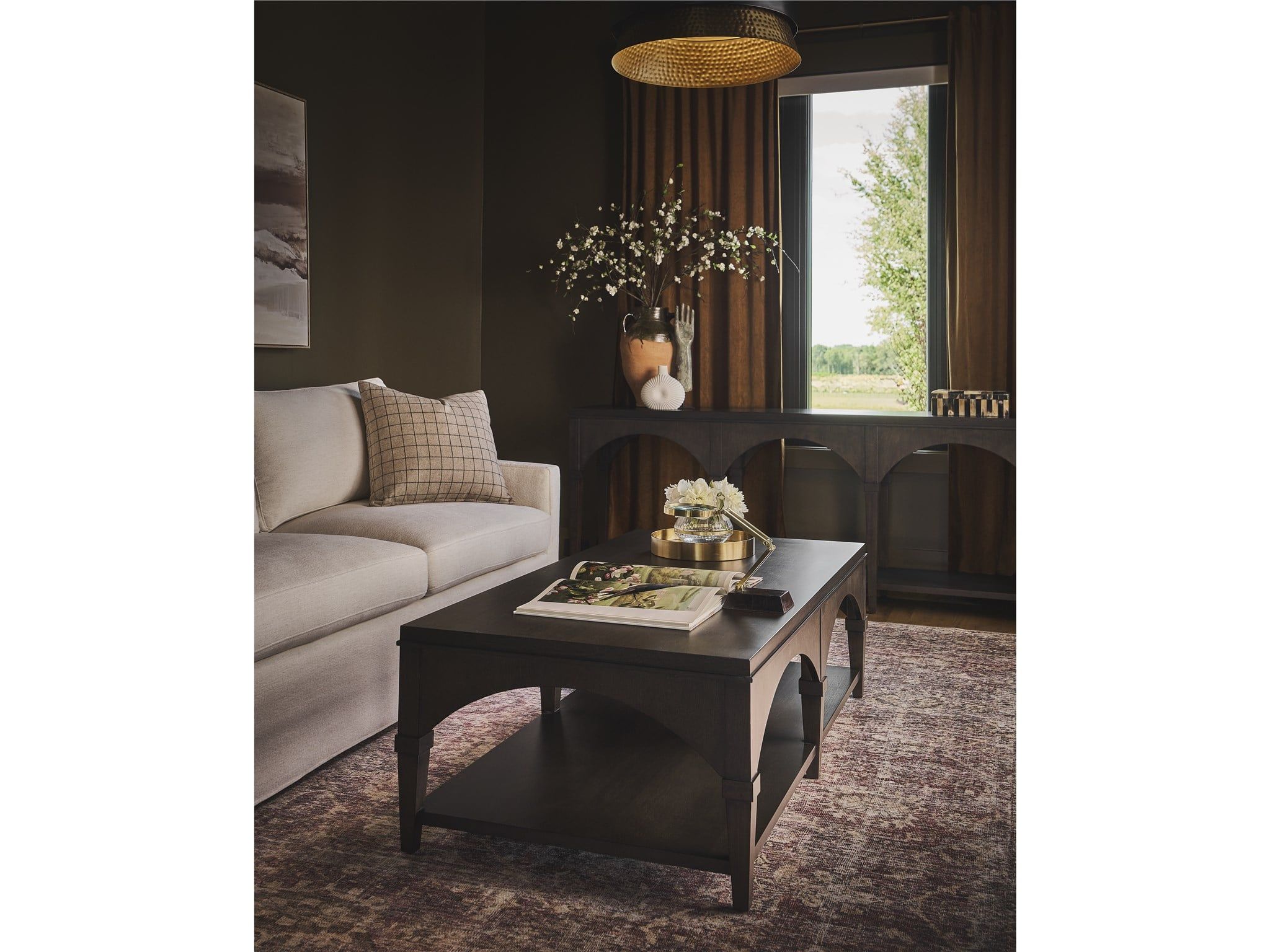 Fenwick - Console - Dark Brown