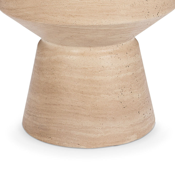 Terrace - 22" Accent Table - Beige