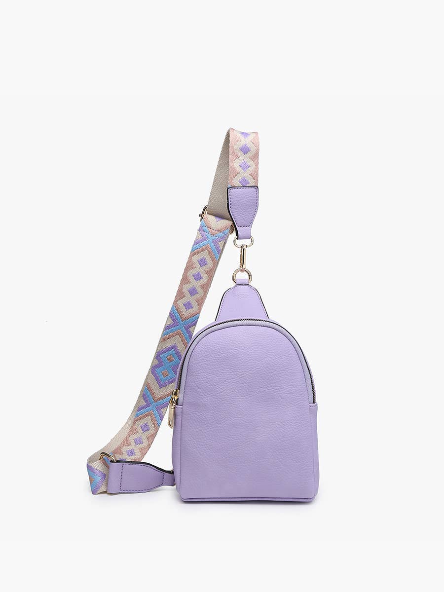 M2436 Ellen Sling Bag w/ Removable Guitar Strap: Mustard
