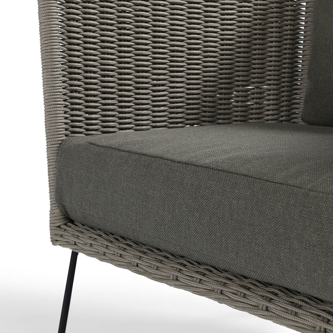 Raylan - Outdoor Accent Chair - Dark Gray