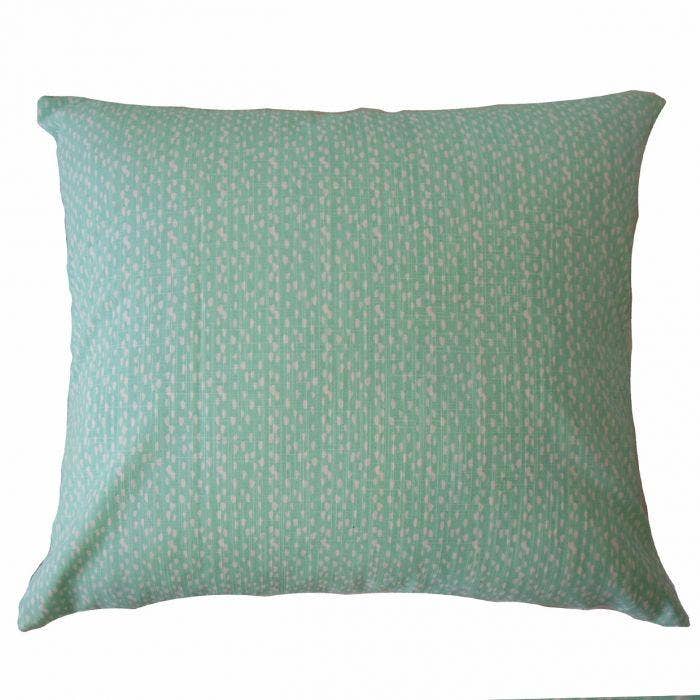 Xakery Throw Pillow: Cello Blue / 20" x 20"