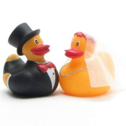 Rubber duck bride and groom - rubber duck