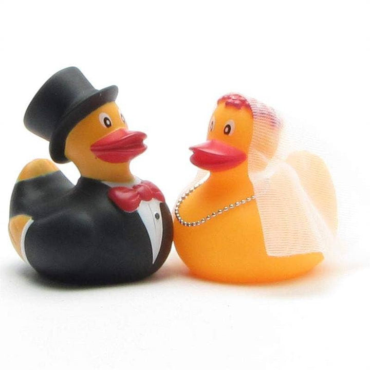 Rubber duck bride and groom - rubber duck