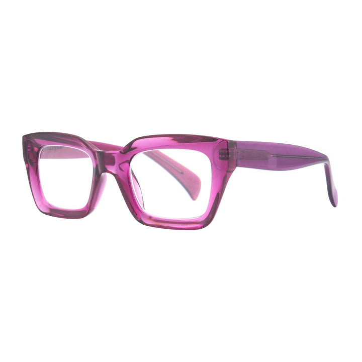Sophie | Transparent Purple | Blue Light: 2.00