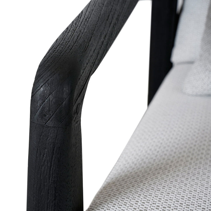 Aria - Outdoor Accent Chair - Black