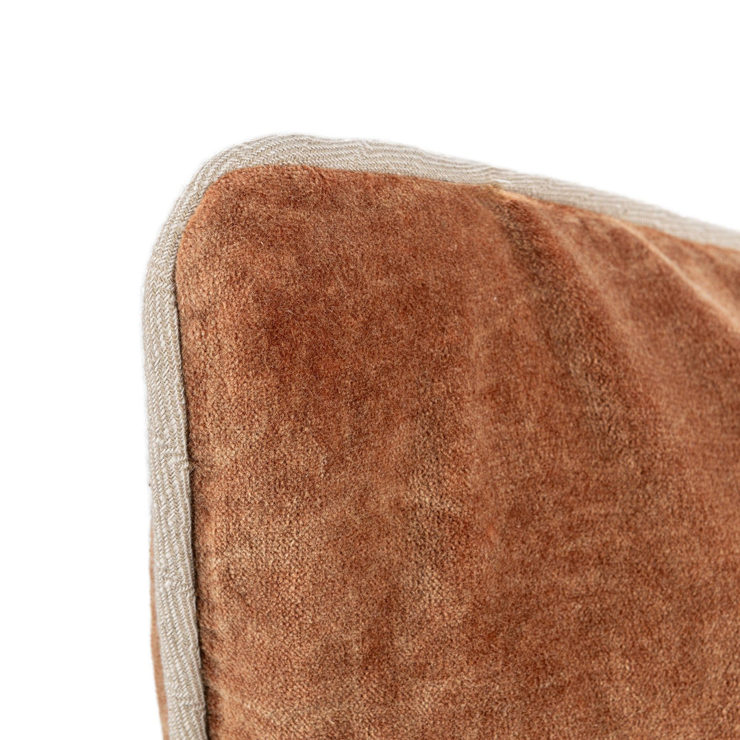 Heirloom - 16" x 36" SLD Velvet Pillow - Hazel