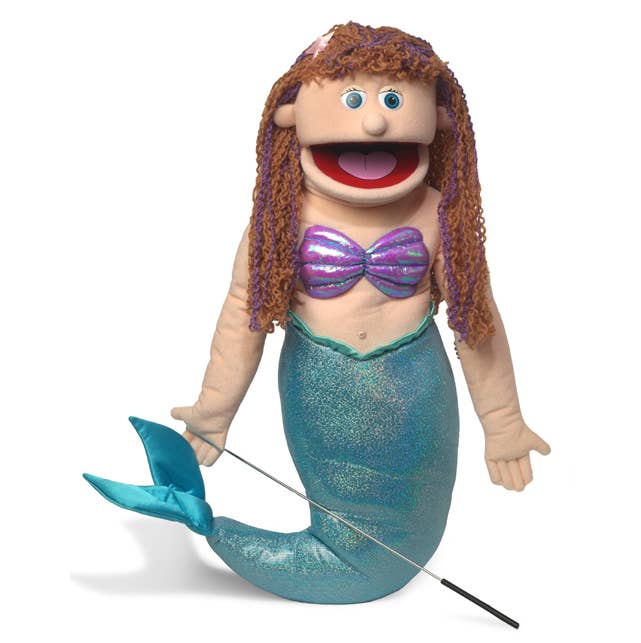 Silly Puppets Mermaid (25")