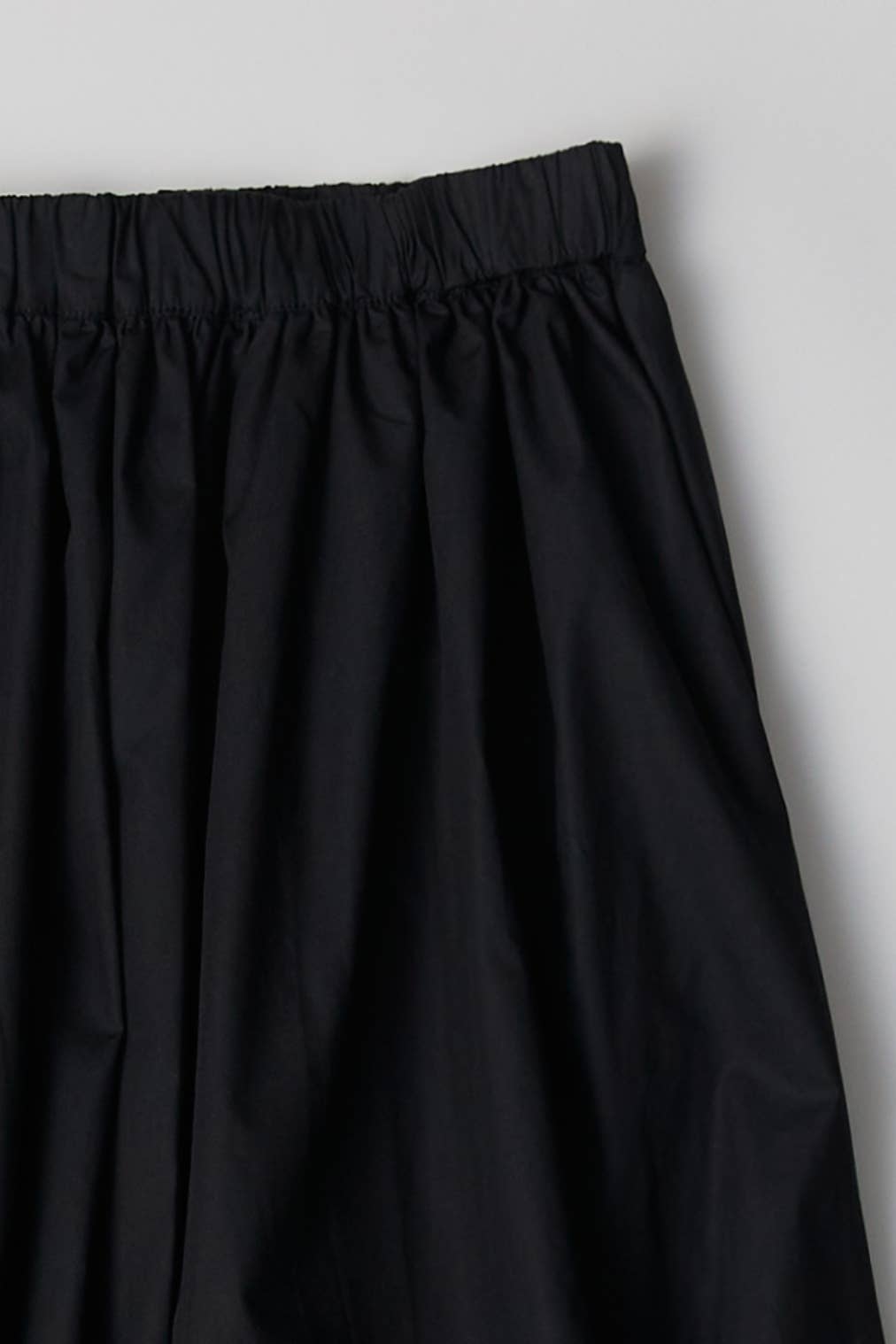 The Bella Skirt | Midi Bubble Skirt: BLACK / SMALL