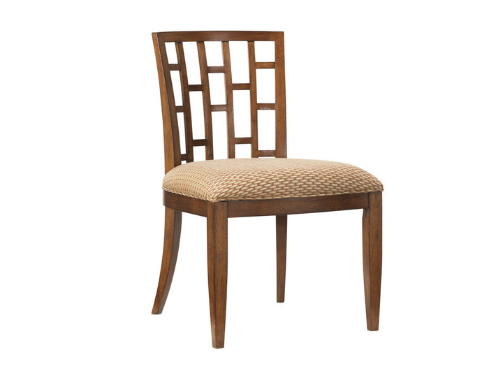 Ocean Club - Lanai Side Chair - Dark Brown / Light Brown