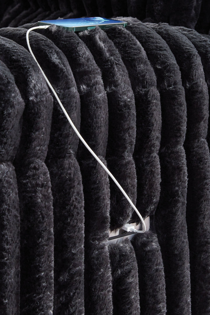 Rhine Falls - Onyx - Zero Wall Recliner