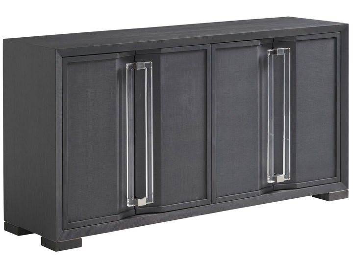 Studio Designs - Anthology Linen Media Console - Dark Gray