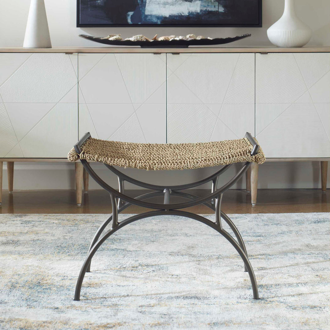 Playa - Seagrass Small Bench - Black