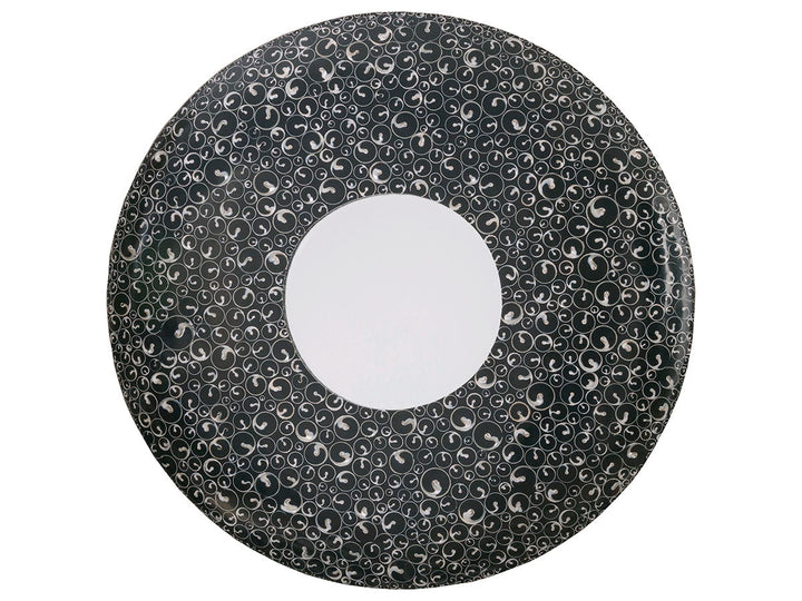 Signature Designs - Mariana Round Mirror - Black