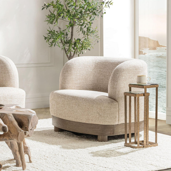 Meera - Accent Chair - Beige
