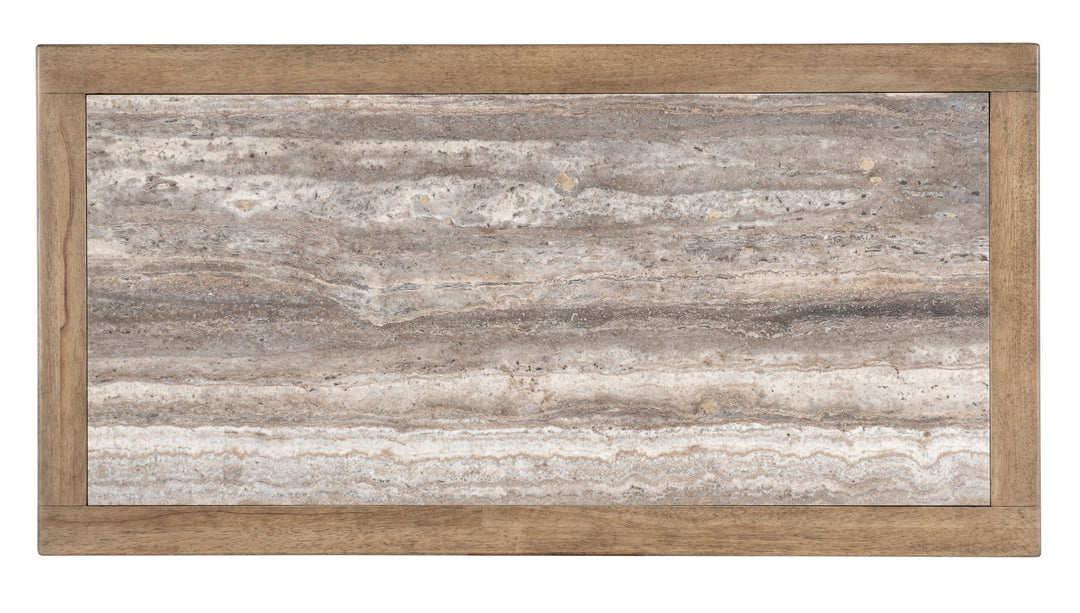 Vineyard Row - Rectangle Cocktail Table - Light Brown