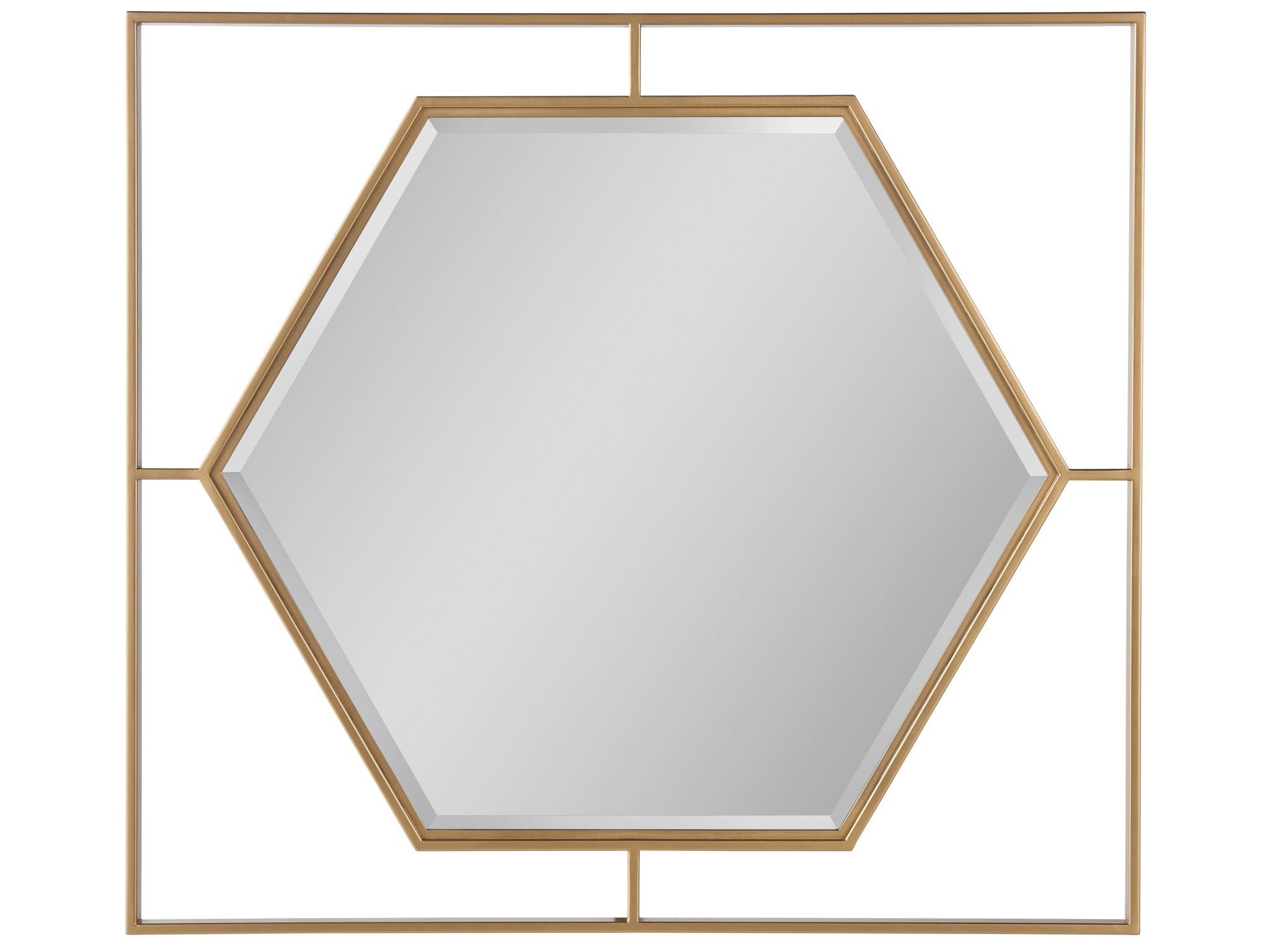 Love. Joy. Bliss.-Miranda Kerr Home - Love Joy Bliss Mirror - Gold