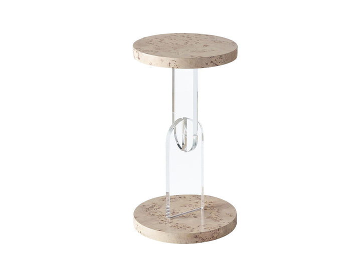 Tranquility / Miranda Kerr Home - Burl Side Table - Light Brown